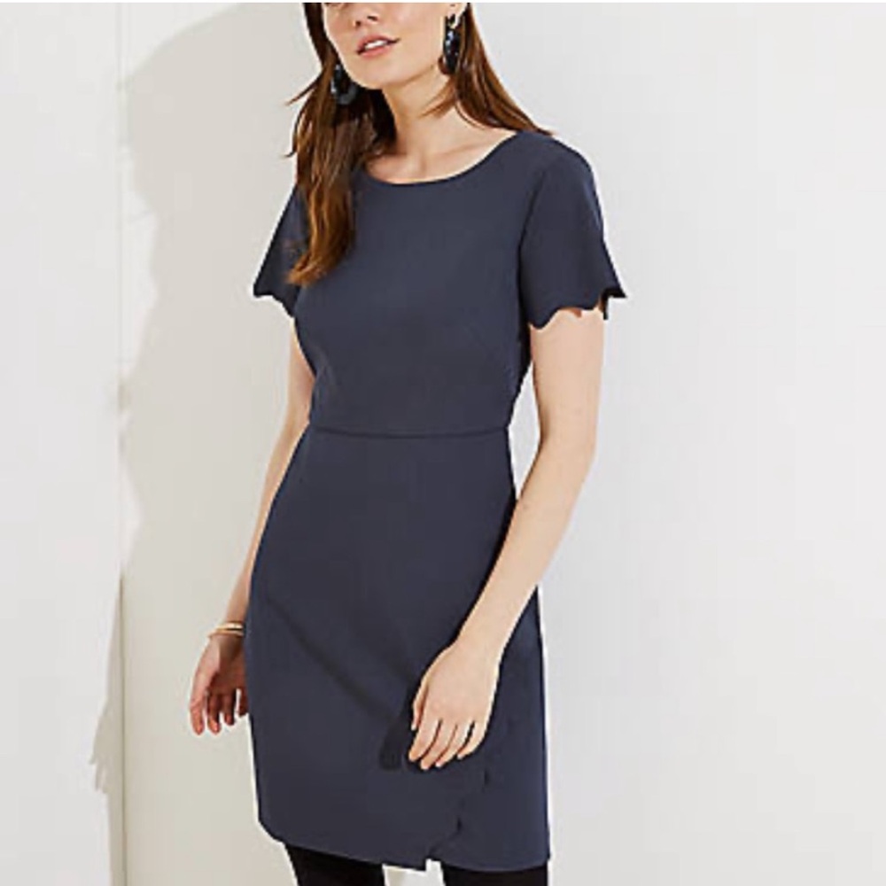 LOFT Grey Work Dress